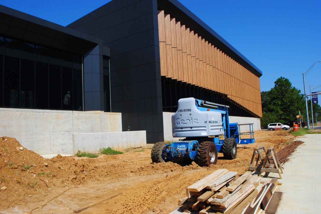 Construction continues in William R. Johnson Coliseum